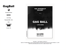 Tablet Screenshot of gag-ball.com
